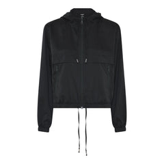 Girlfriend Collective Allie Hoodie Windbreaker Black Shirt