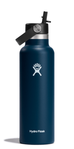 21 OZ STANDARD FLEX STRAW CAP 0.62l/21oz - Stainless Steel BPA Fre Cutlery Hydro Flask Indigo