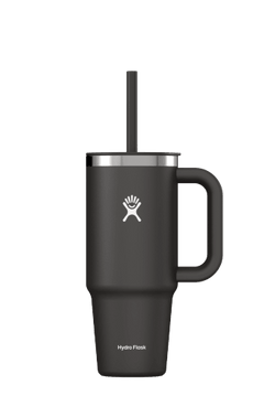 Hydro Flask 24 OZ (710 ml) TRAVEL TUMBLER - BPA free Stainless Steel Black Cutlery
