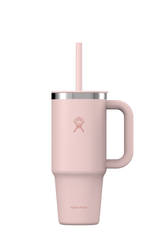 Hydro Flask 24 OZ (710 ml) TRAVEL TUMBLER - BPA free Stainless Steel Trillium Cutlery