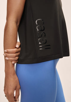 Casall Graphic Tank Black Shirt