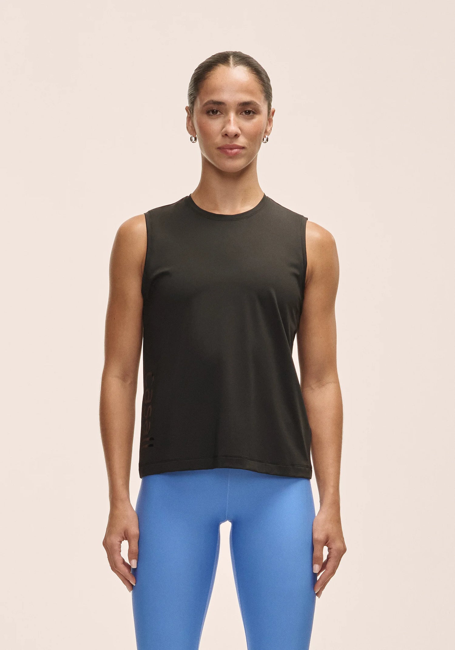 Casall Graphic Tank Black Shirt