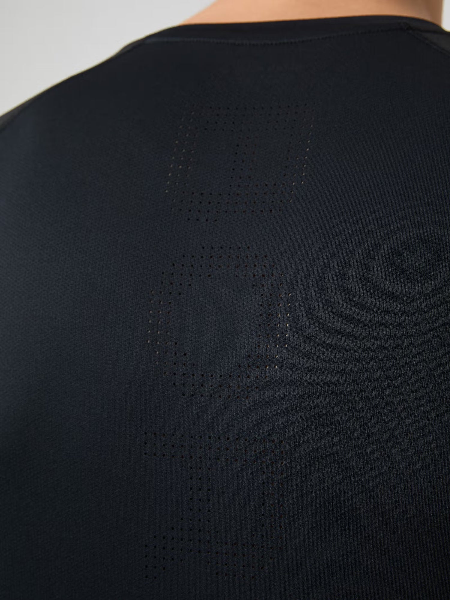 Björn Borg Ace Mesh Panel T-Shirt Black Beauty Shirt