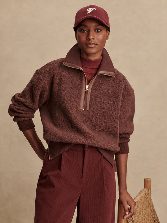 Varley - Roselle Half-Zip Fleece - Weekendbee - sustainable sportswear
