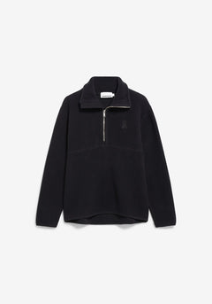 Armedangels W's Haarleenaa Cotton Fleece Black Jacket