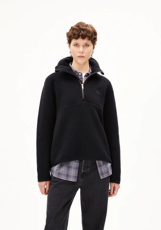 Armedangels - W's Haarleenaa Cotton Fleece - Weekendbee - sustainable sportswear