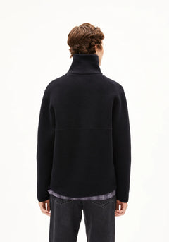 Armedangels W's Haarleenaa Cotton Fleece Black Jacket