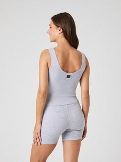 Björn Borg Original Rib Tank Grey Melange Shirt