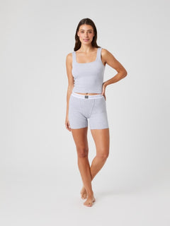 Björn Borg Original Rib Tank Grey Melange Shirt