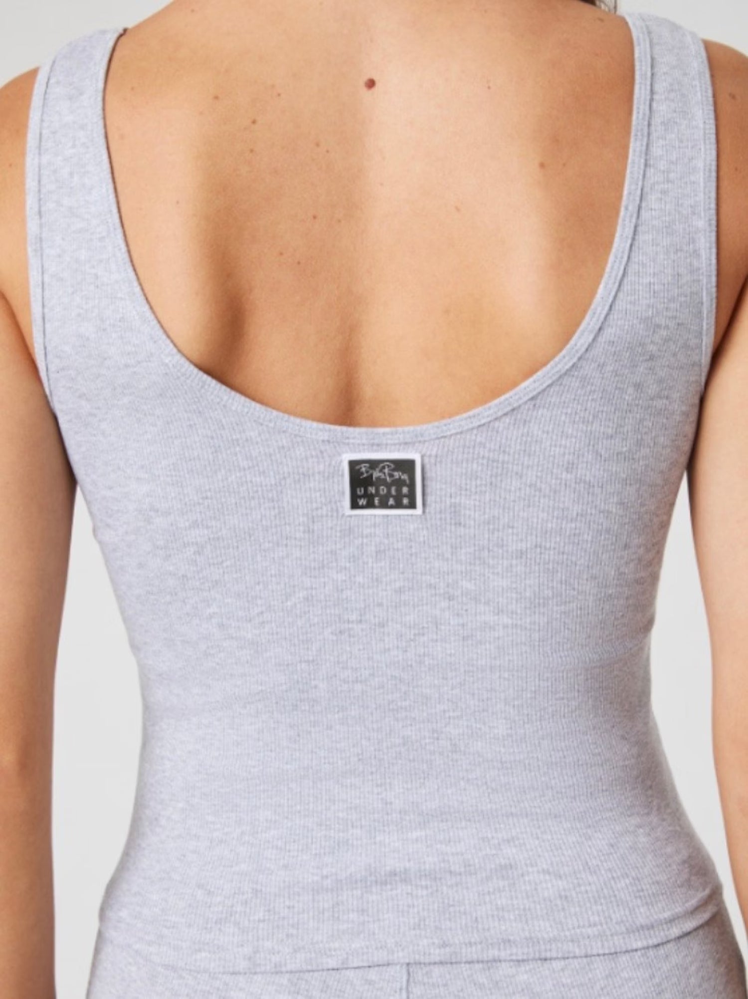 Björn Borg Original Rib Tank Grey Melange Shirt