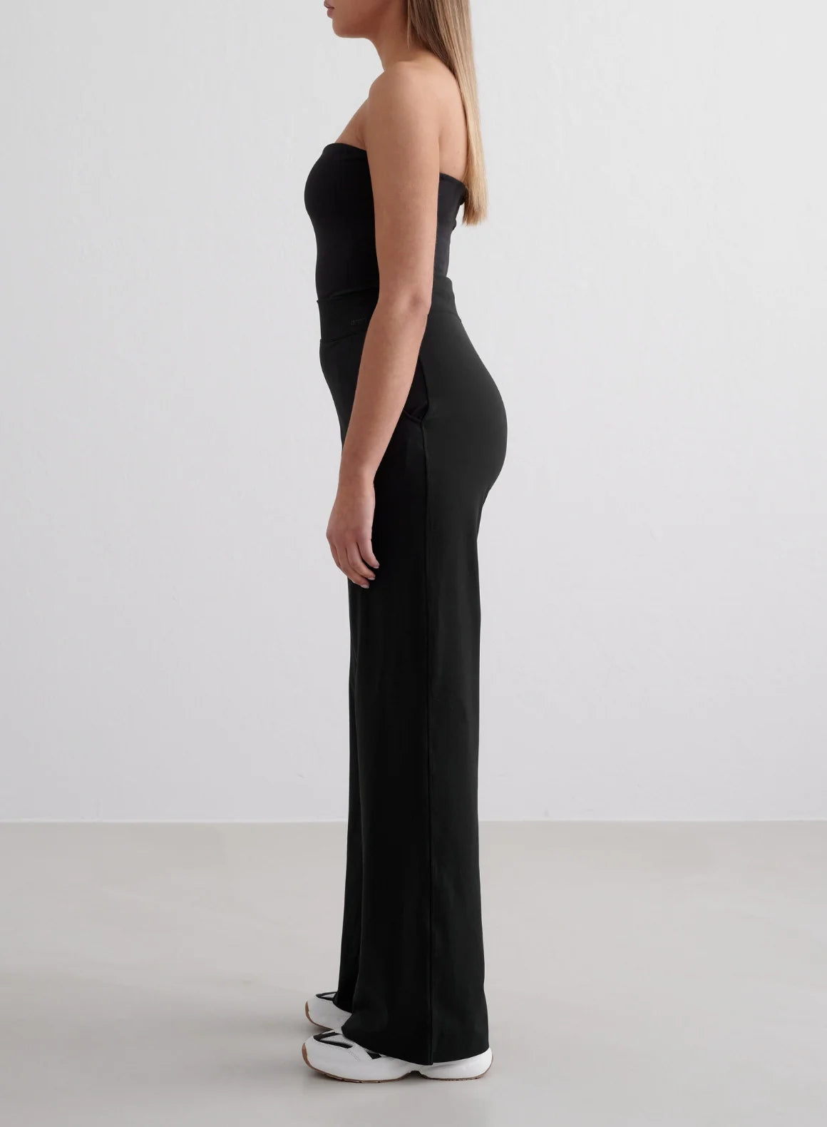 Aimn - Sense Wide Pants - Weekendbee - sustainable sportswear