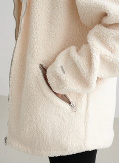 Aimn - Pile Jacket - Weekendbee - sustainable sportswear