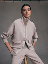 Varley - Roxbury Zip-Through Sweat - Weekendbee - sustainable sportswear