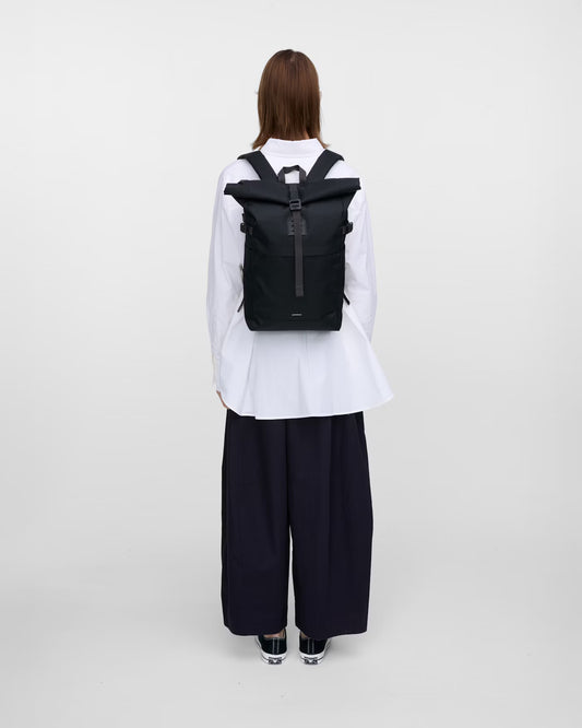 Sandqvist ICON Rolltop Backpack M Black Bags