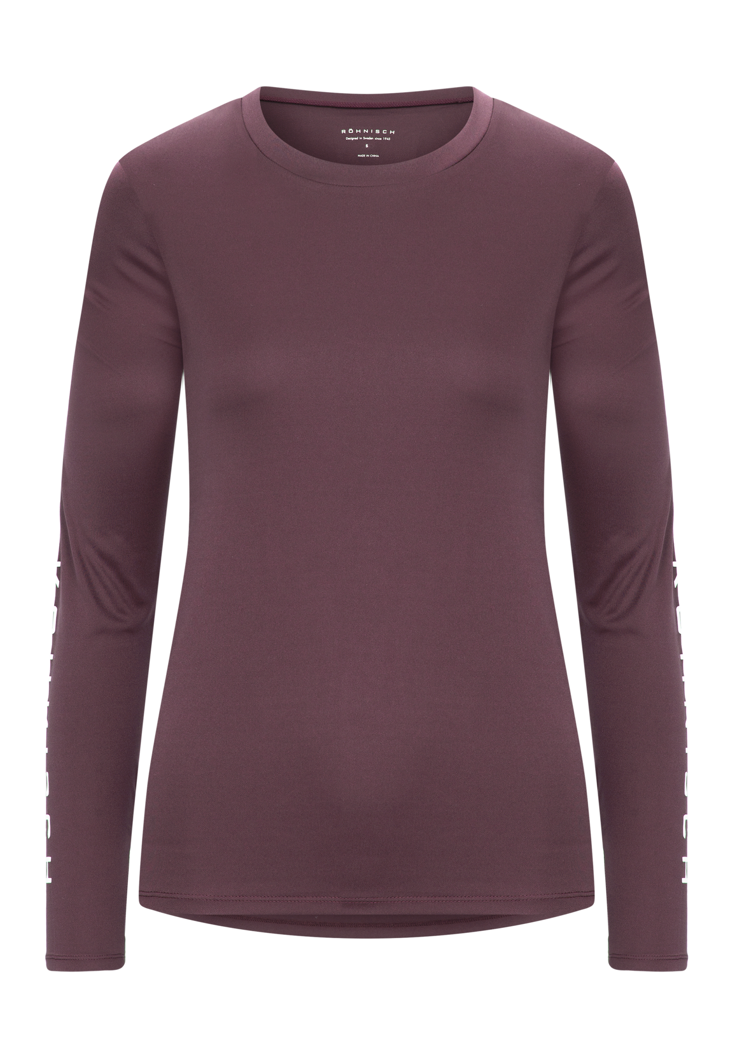 Röhnisch Team Logo Long Sleeve - 100% recycled polyester Huckleberry Shirt