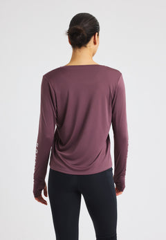 Röhnisch Team Logo Long Sleeve - 100% recycled polyester Huckleberry Shirt