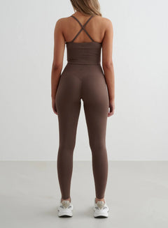 Aimn - Shape Seamless Cross Back Bralette - Weekendbee - sustainable sportswear