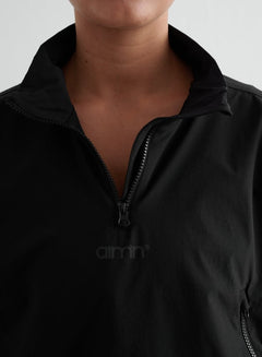 Aimn Windbreaker Jacket Black Jacket