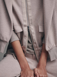 Varley - Roxbury Zip-Through Sweat - Weekendbee - sustainable sportswear