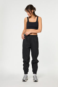 Girlfriend Collective W's Summit Track Pant - Made From Recycled PET Bottles Black Pants