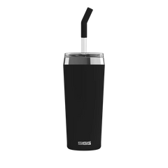 SIGG Helia travel mug - BPA Free Black 0.6l Cutlery