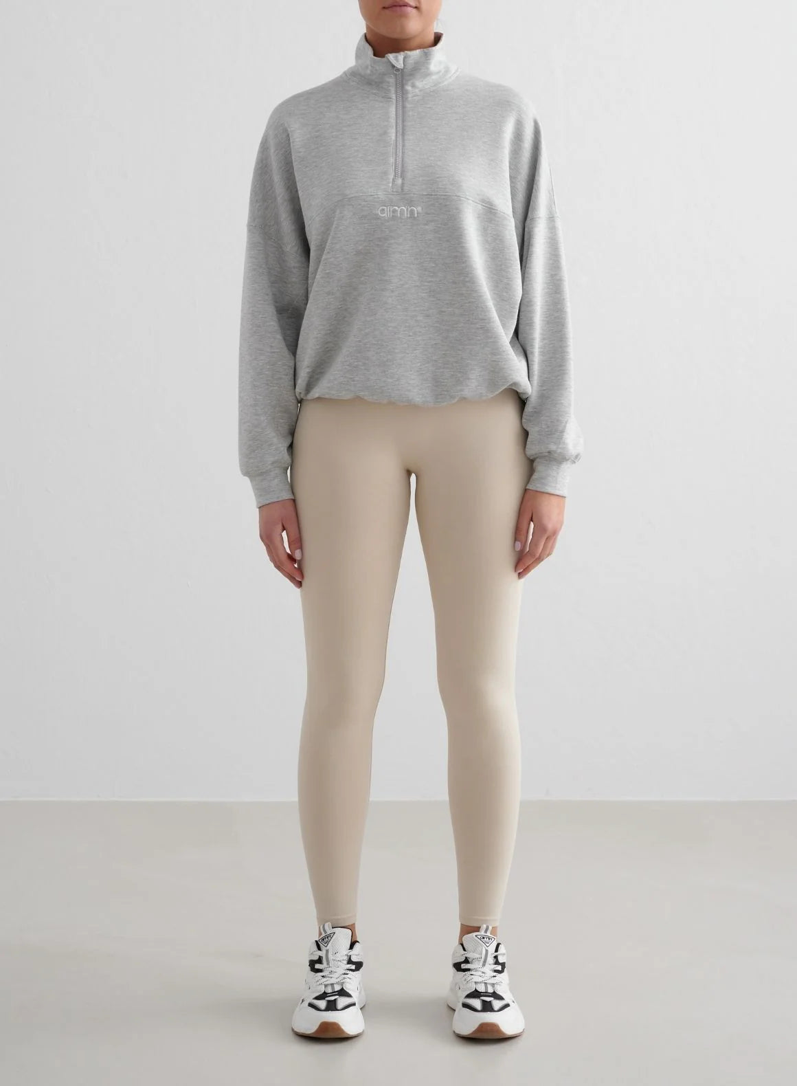 Aimn - Comfy Modal Half Zip - Weekendbee - sustainable sportswear