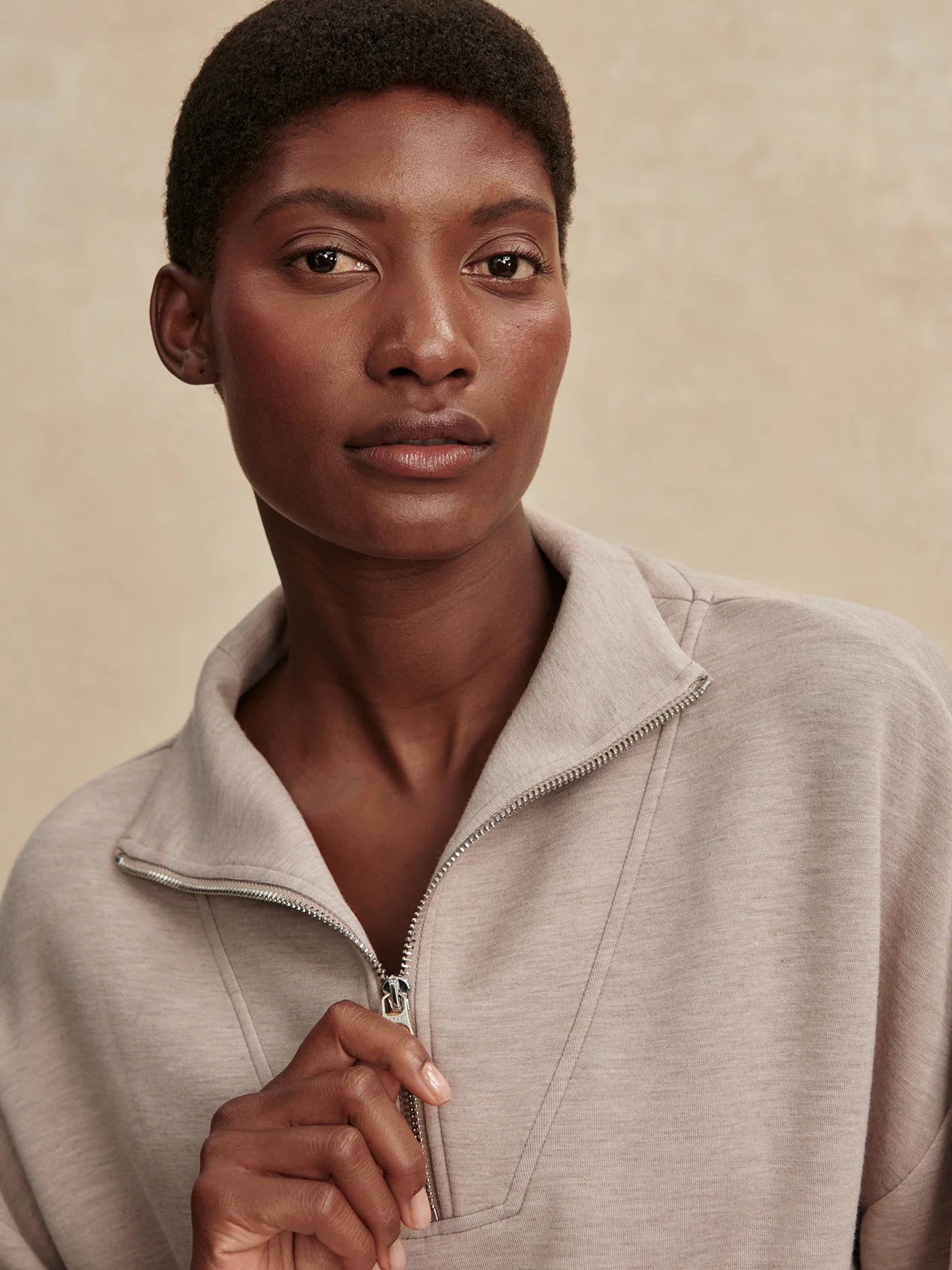 Varley - Hawley Half-Zip Sweat - Weekendbee - sustainable sportswear