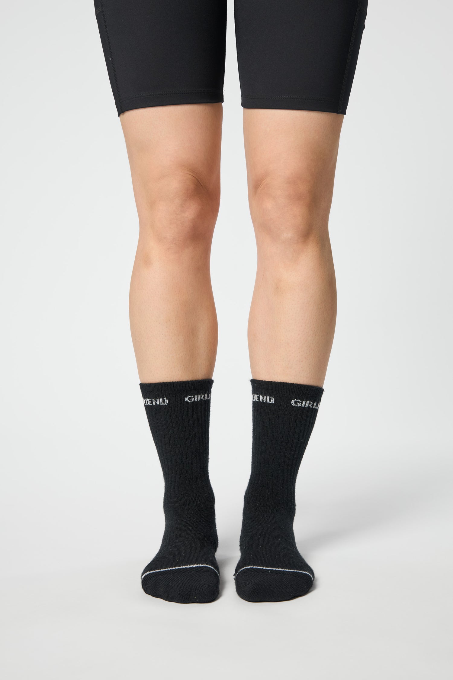 Girlfriend Collective Crew Sock 3 pack Black One size Socks