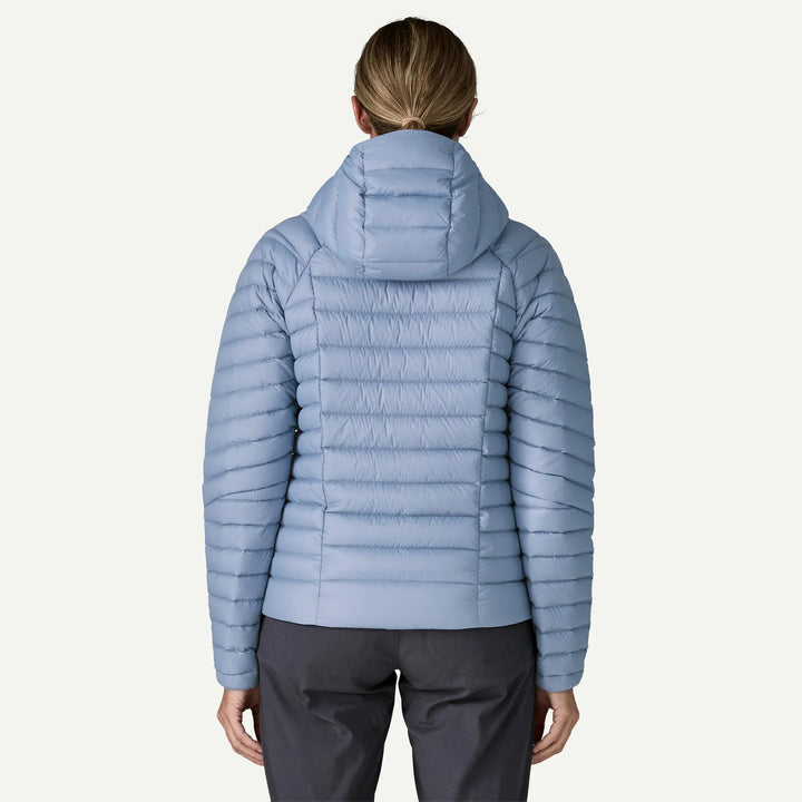 W's Down Sweater Hoody - Gerecycled Nylon & RDS gecertificeerd dons