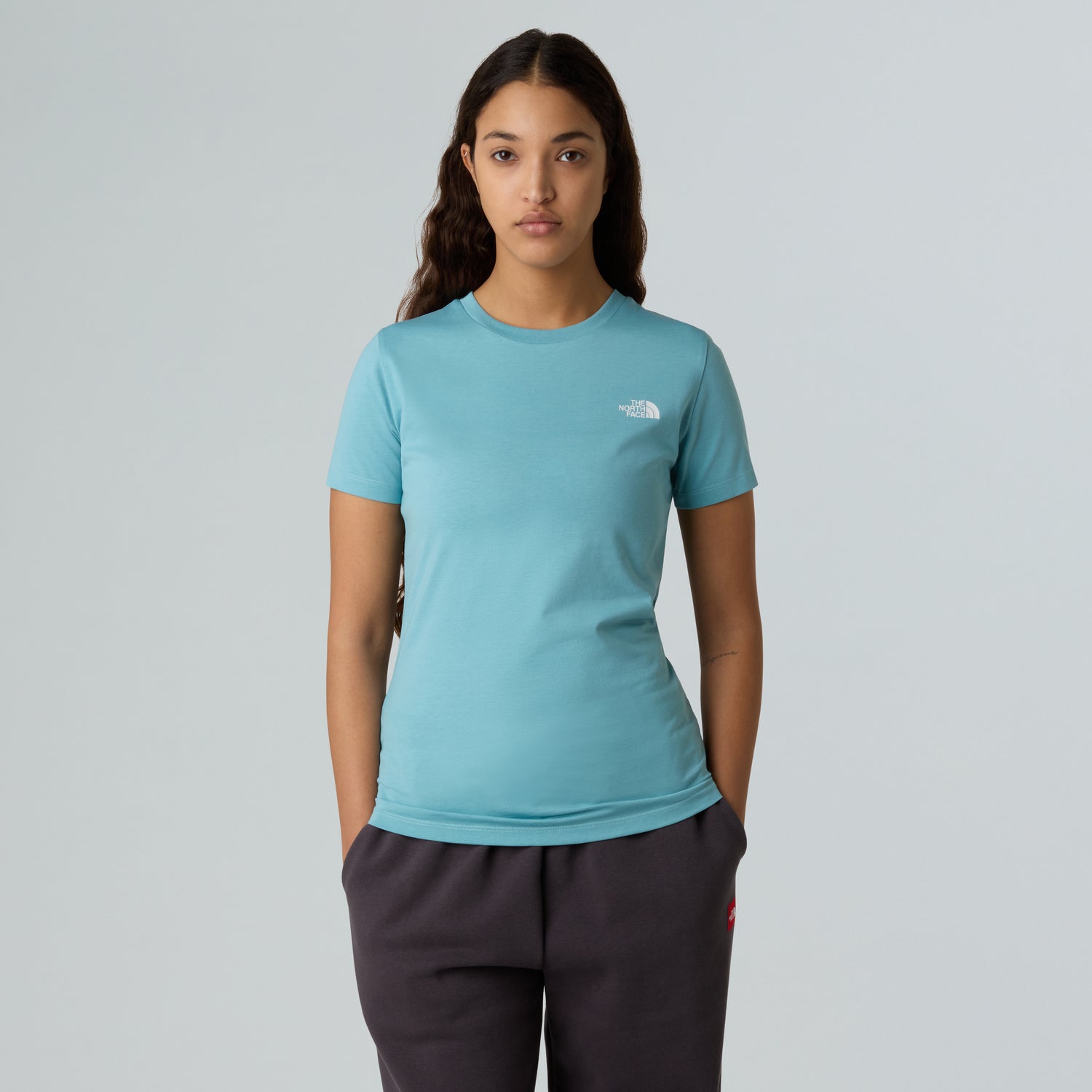 The North Face Women’s Simple Dome T-Shirt Twilight Blue Shirt