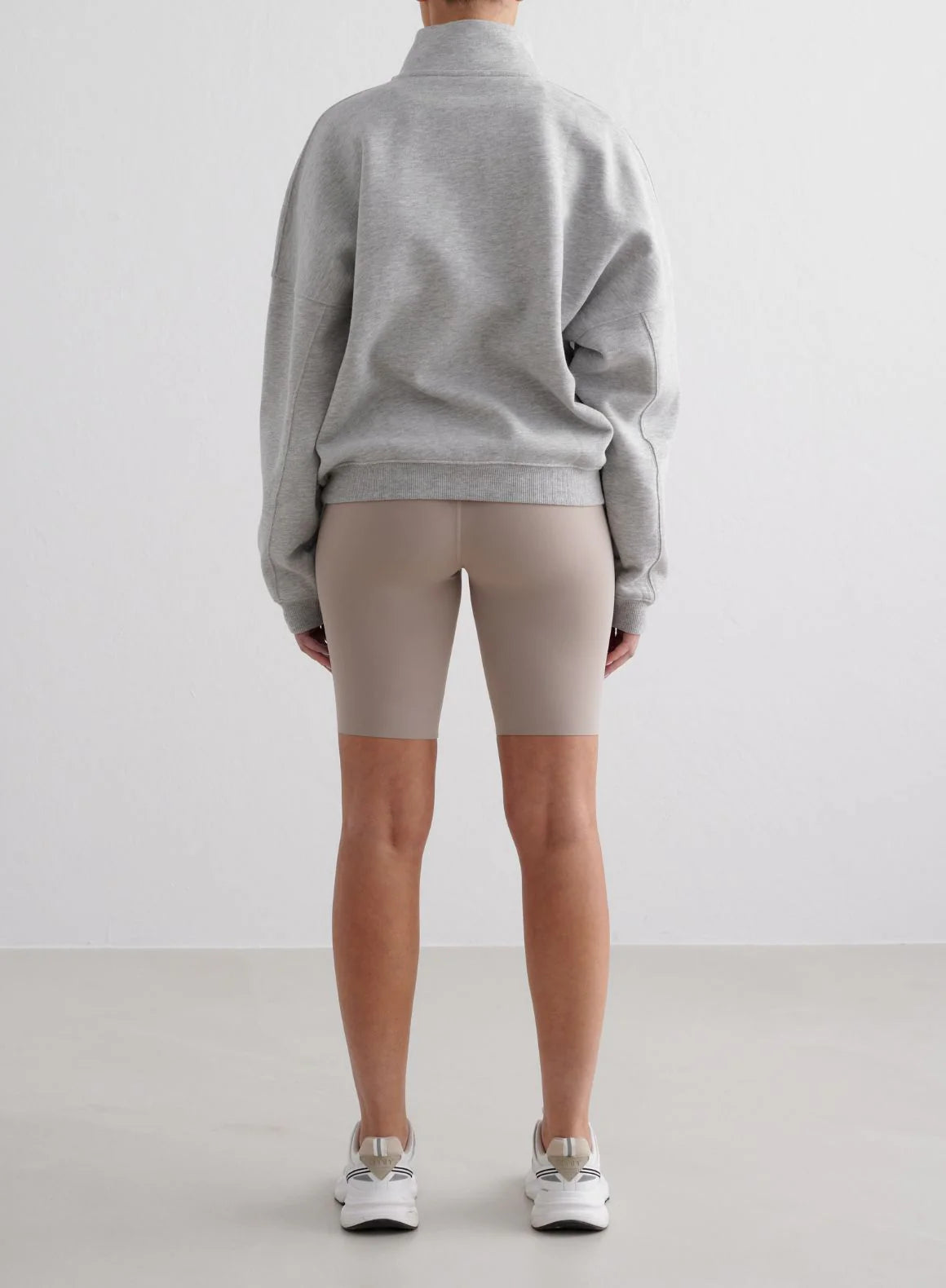 Aimn - Varsity Sweat Half Zip - Weekendbee - sustainable sportswear
