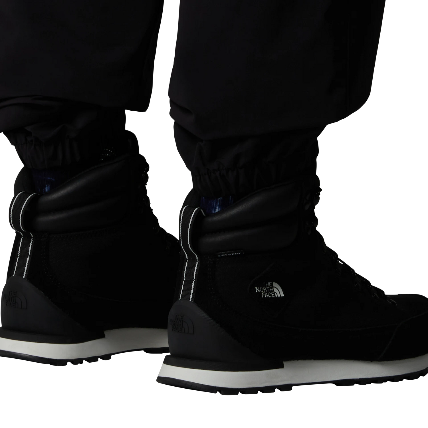 The North Face M's Back-To-Berkeley IV Textile Lifestyle Boots Black White Shoes