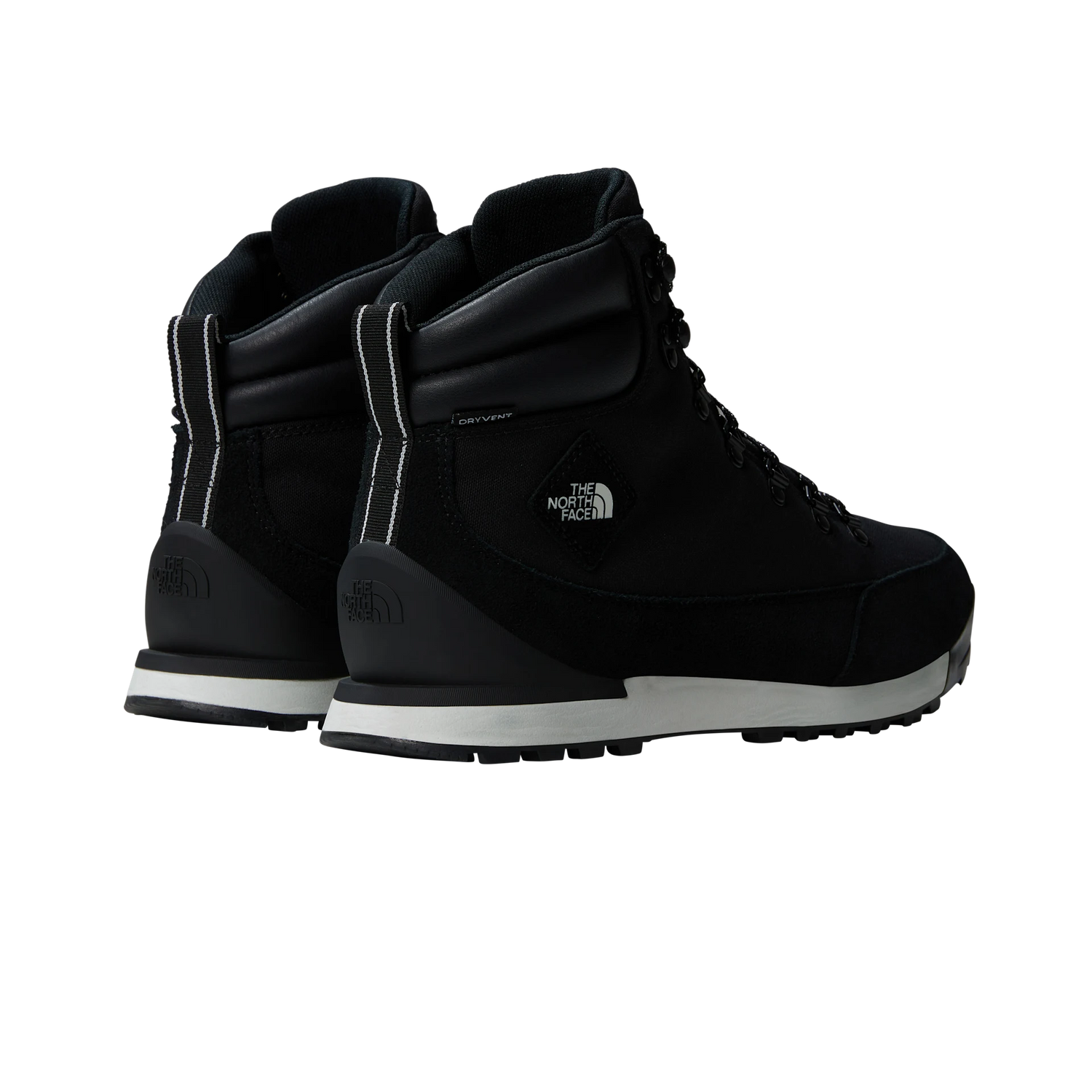 The North Face M's Back-To-Berkeley IV Textile Lifestyle Boots Black White Shoes