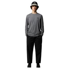 The North Face M's L/S Simple Dome Tee Grey Shirt