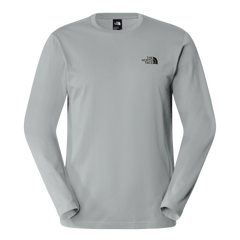 The North Face M's L/S Simple Dome Tee Grey Shirt