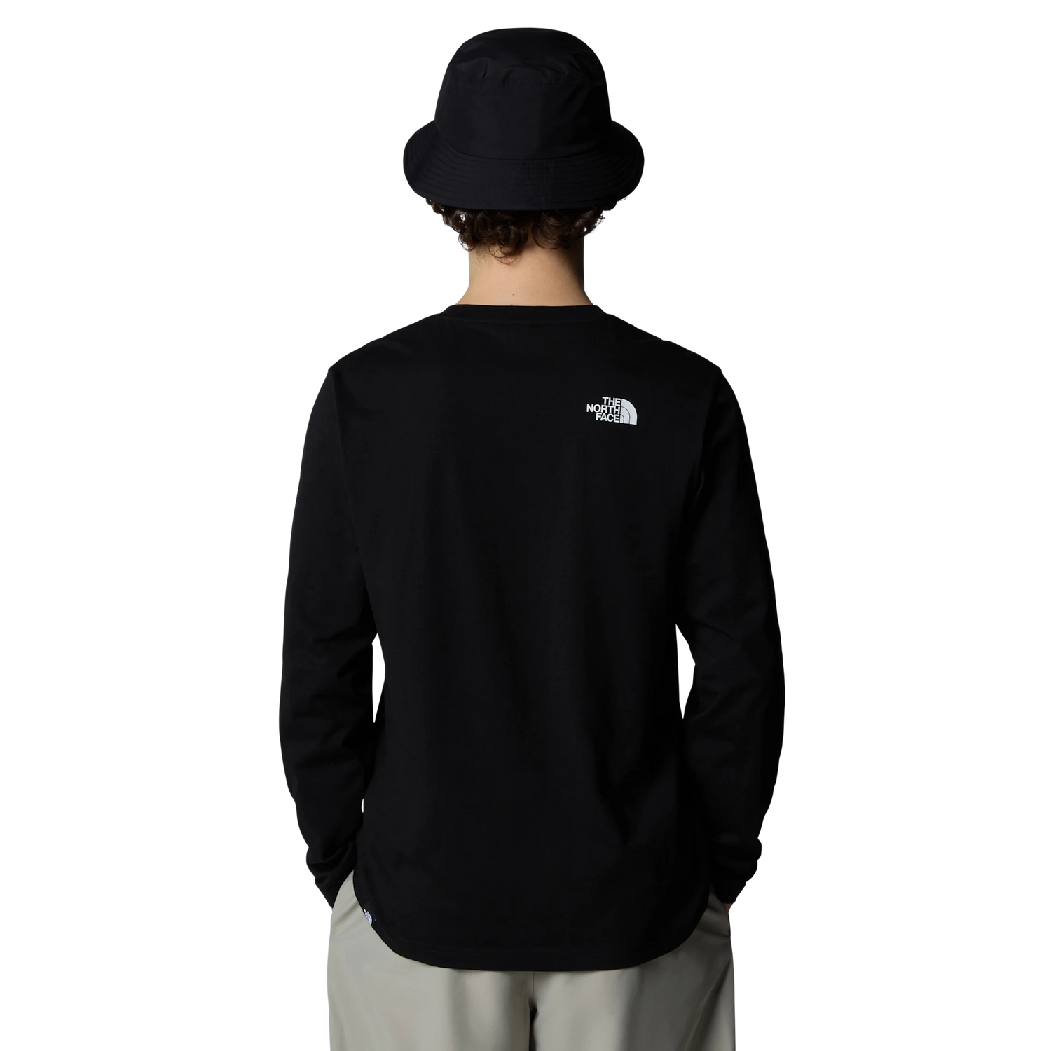 The North Face M's L/S Simple Dome Tee TNF Black Shirt