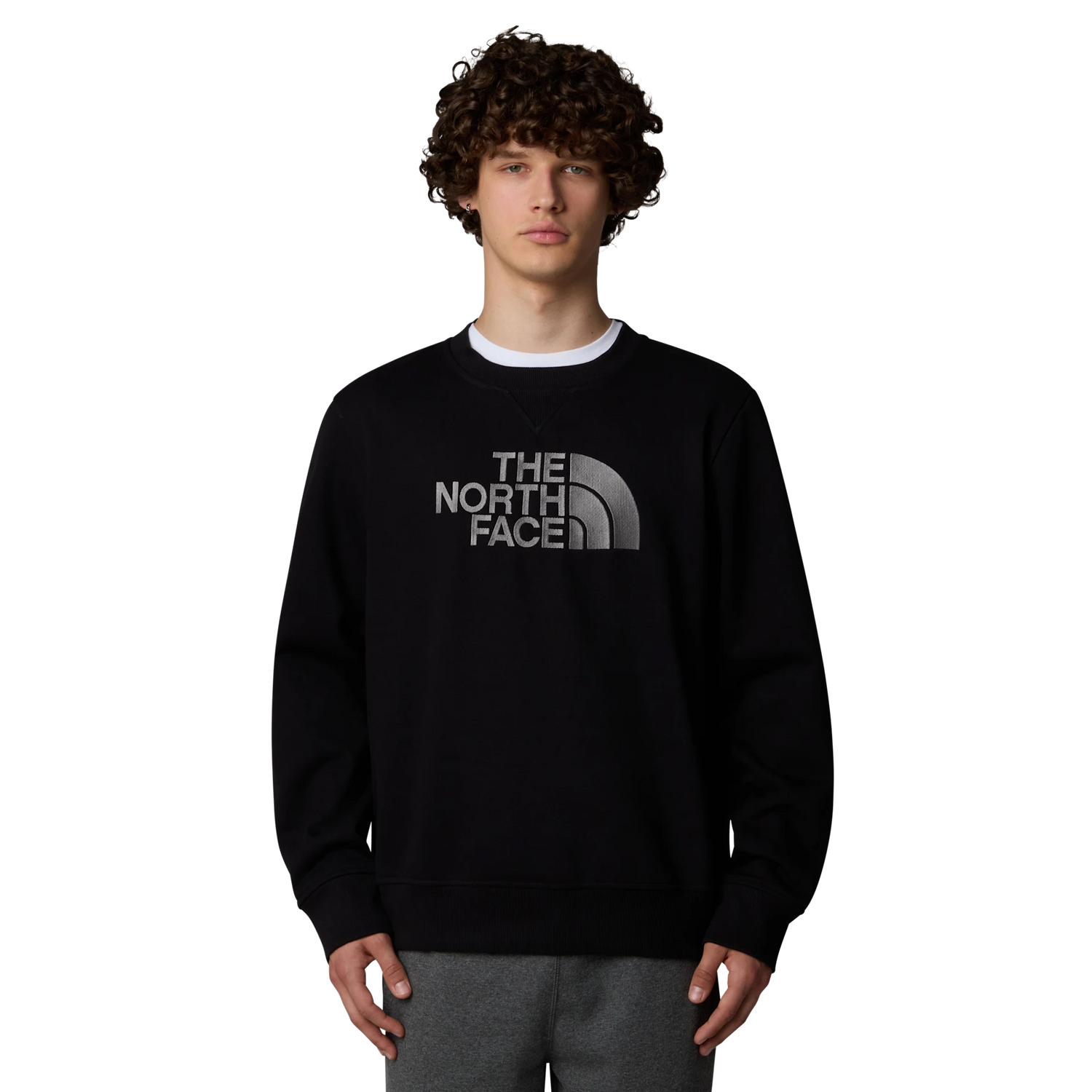 The North Face M’s Drew Peak Crew TNF Black Shirt