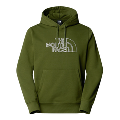 The North Face M’s Drew Peak Light Hoodie Woodland Green-TNF White Shirt