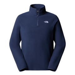 The North Face Men's 100 Glacier 1/4 Zip Fleece Summit Navy Fleece