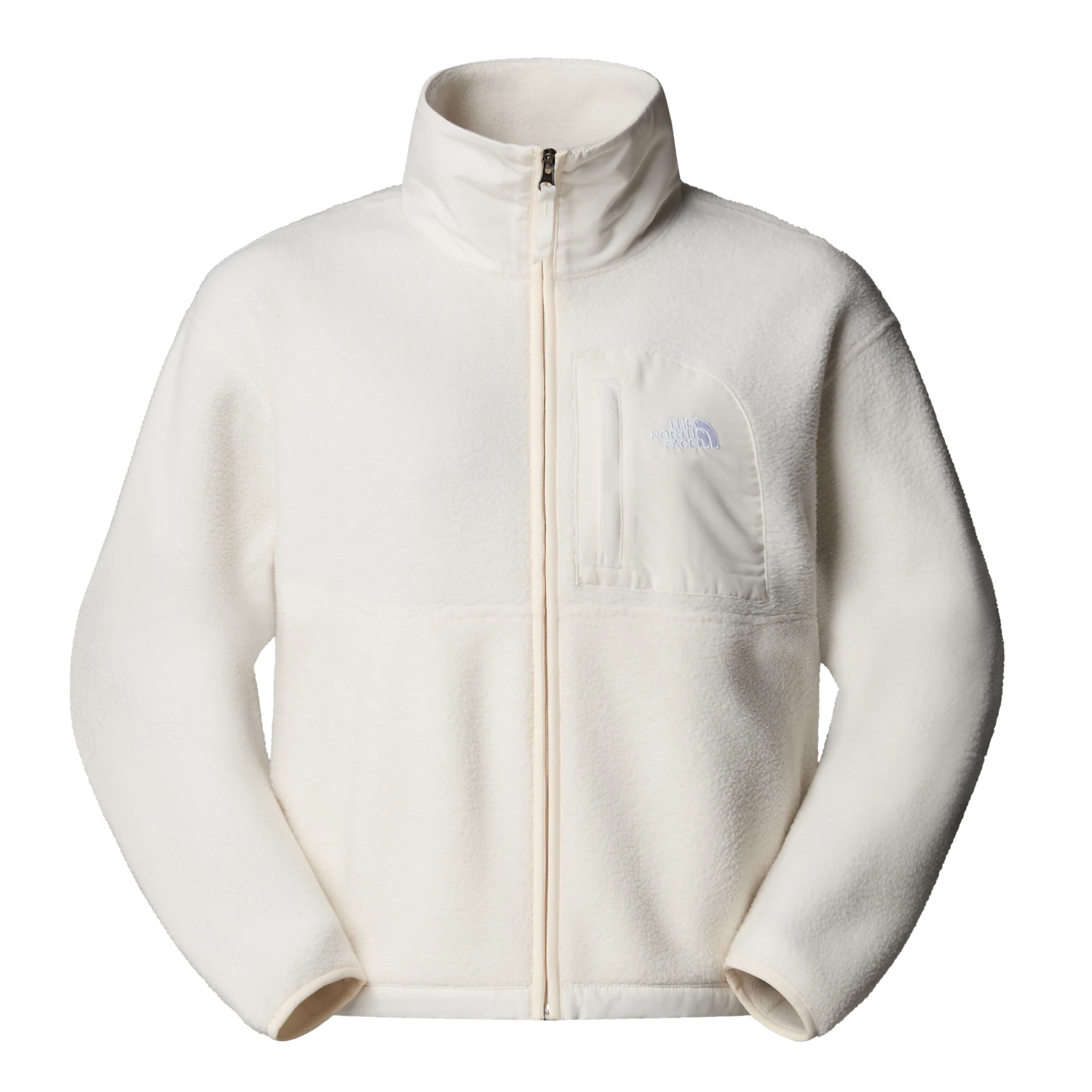 The North Face W’s Yumiori Off-Peak Full-Zip Fleece Jacket White Dune Shirt