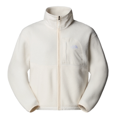 The North Face W’s Yumiori Off-Peak Full-Zip Fleece Jacket White Dune Shirt