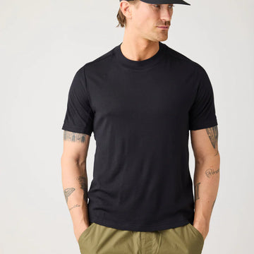 KnowledgeCotton Apparel - Dynamic Merino Wool T-Shirt - Weekendbee - sustainable sportswear
