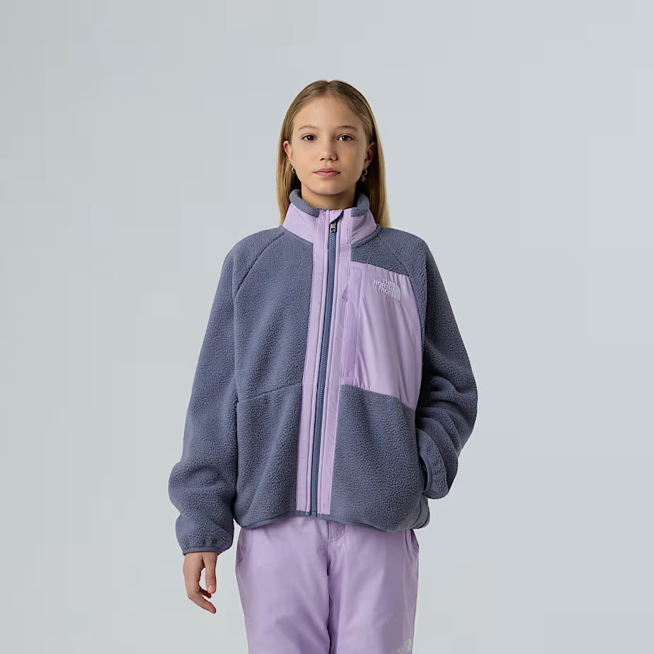 The North Face - Girls Yumiori Full-Zip Fleece Jacket - Weekendbee - sustainable sportswear