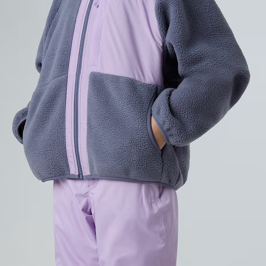 The North Face - Girls Yumiori Full-Zip Fleece Jacket - Weekendbee - sustainable sportswear