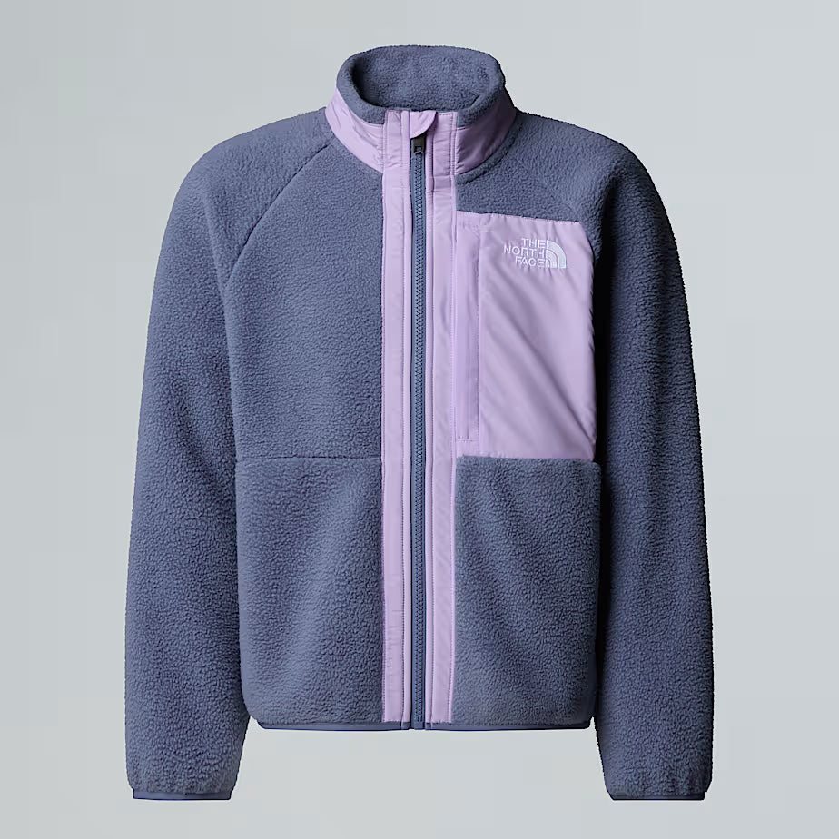 The North Face - Girls Yumiori Full-Zip Fleece Jacket - Weekendbee - sustainable sportswear