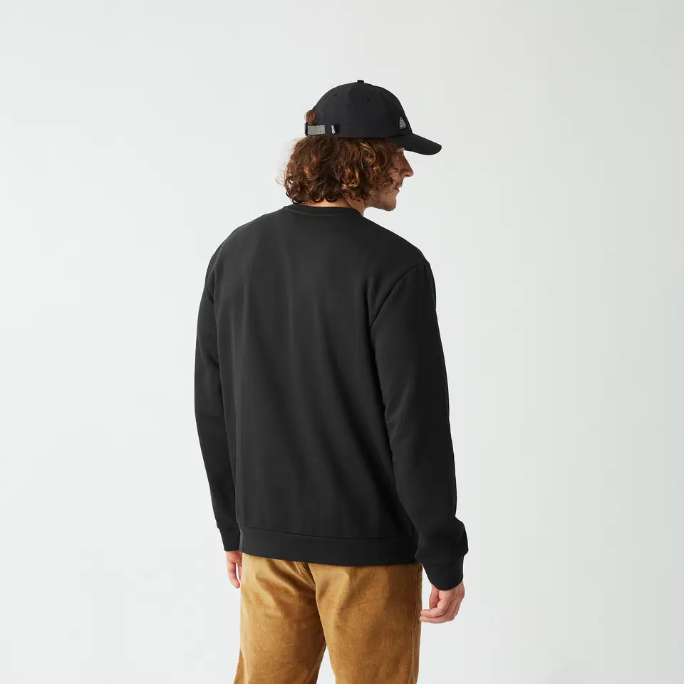 Picture Organic M's Essential Crew Black Shirt