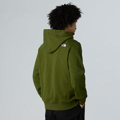 The North Face M’s Drew Peak Light Hoodie Woodland Green-TNF White Shirt