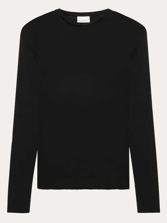 KnowledgeCotton Apparel - Dynamic Merino Wool T-Shirt - Weekendbee - sustainable sportswear