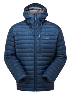 Rab M's Microlight Alpine Jacket - Recycled nylon & down Tempest Blue Jacket