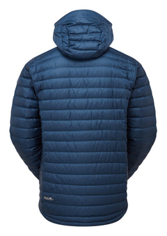 Rab M's Microlight Alpine Jacket - Recycled nylon & down Tempest Blue Jacket